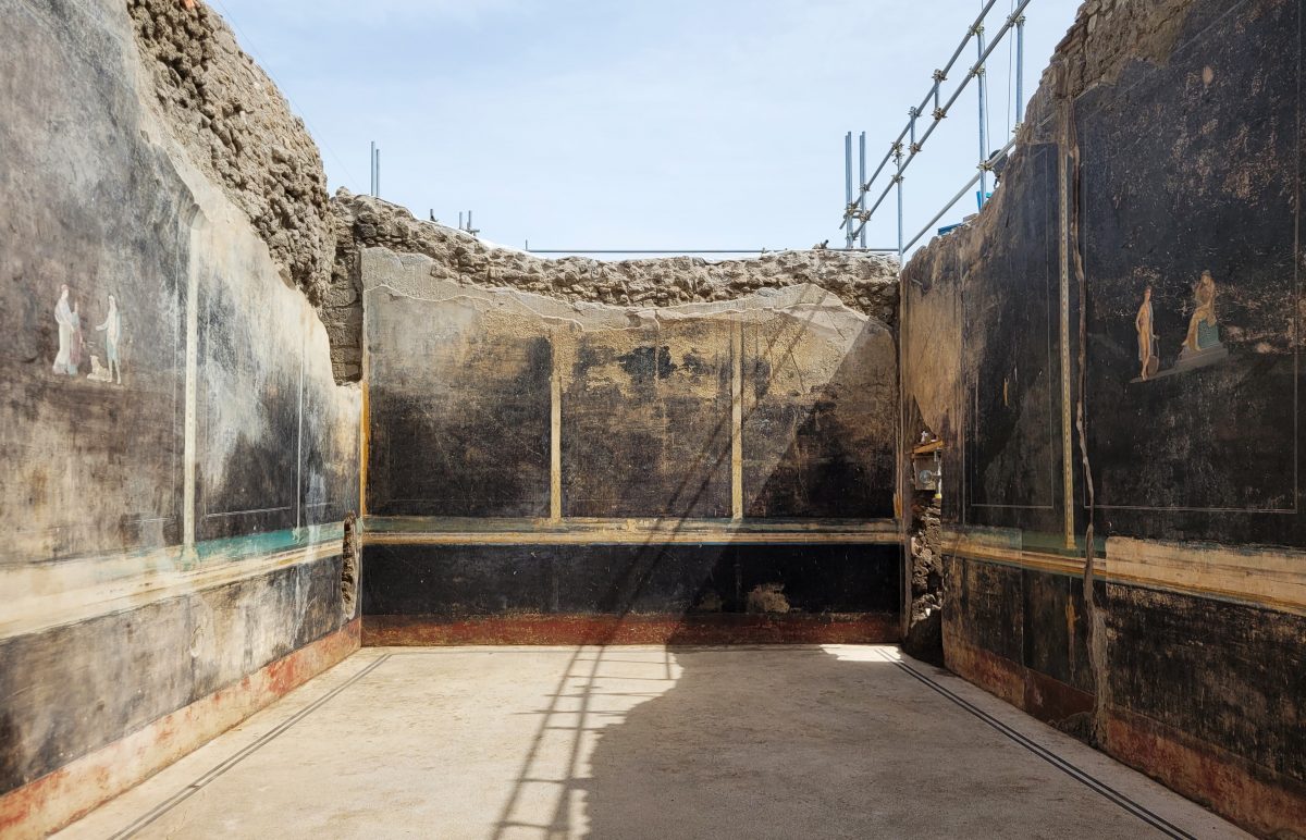 Descubren en Pompeya un salón de banquetes con frescos sobre la guerra de Troya 👉 elimparcial.es/noticia/267862/ 📷 @pompeii_sites