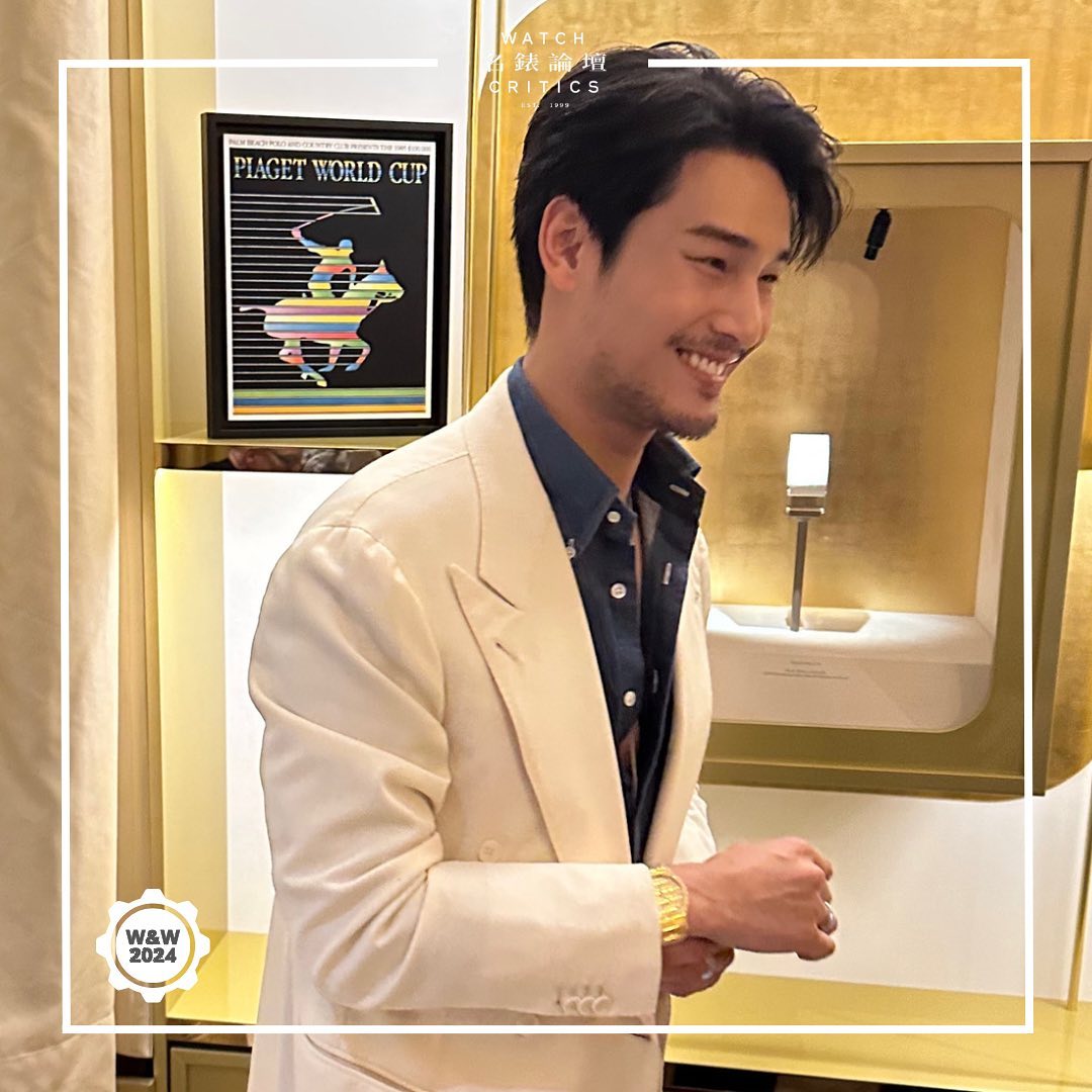 ApoSoQ's tweet image. APO x PIAGET150 💛 💜

#ApoNattawin
#APOPiagetWWG2024

Cr. IG @ watch.critics