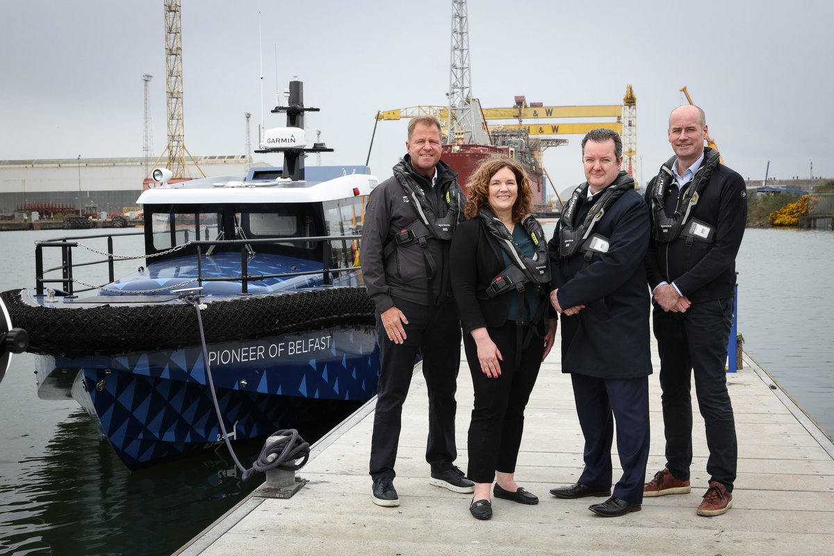 🌊 Today we launched, the Northern Ireland Maritime &amp; Offshore Network (NIMO), a new collaborative network which will support the growth of Northern Ireland’s maritime and offshore sectors!  

With 46 members already, the network will collaborate on new projects and innovations
