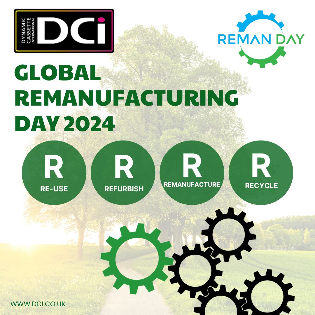 Happy Global Remanufacturing Day (Everyday!) 🌍♻️

Celebrating Global Remanufacturing Day 2024! ⚙️
With a Circular Economy at the forefront of our mind, we are proud to be making a Sustainable Difference through our Remanufactured Printing Solutions 💚

#GlobalRemanDay2024 #DCI