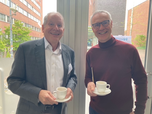 Scenes from the INNODIA HARVEST coffee break in Leuven capture the unity of 100+ global experts celebrating our journey in T1D research. It's more than a meeting; it's a milestone for future breakthroughs. Cheers to all who've been part of this transformative project! #INNODIA