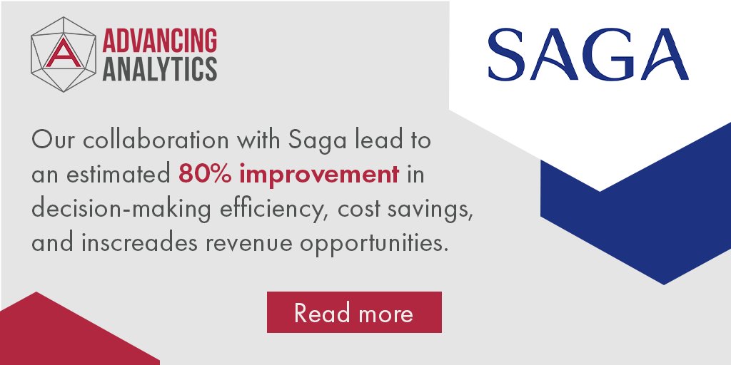 Saga wanted to integrate a #MachineLearning platform into their existing infrastructure - our solution resulted in an estimated 80% improvement in decision-making efficiency, cost savings, and increased revenue opportunities. Read more here: hubs.la/Q02s3XZJ0 #DataScience