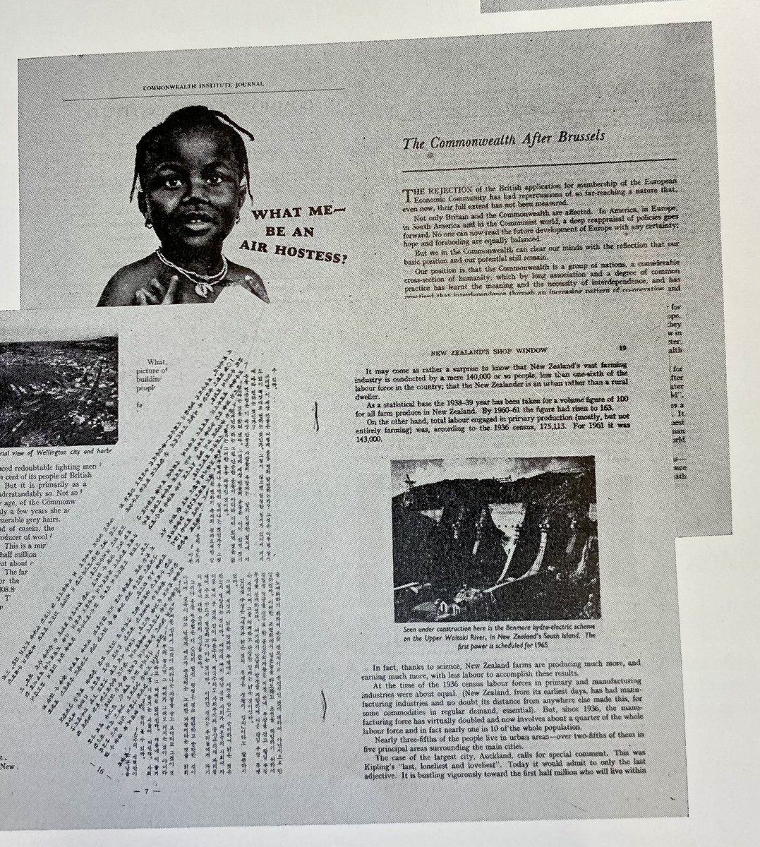 👀 that time North Korean intelligence counterfeited what is now the Journal of Imperial and Commonwealth History to hide communist propaganda messages inside. Here, they added a folded page to a counterfeited journal and inserted prop inside to escape censors 👀 [1965]