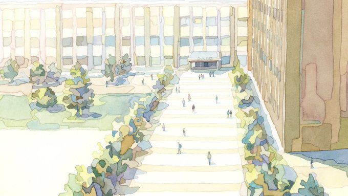 〔 work 〕帝京大学TVCM「わたしはわたしになっていく」篇 、校舎と授業風景のイラストを担当しました。すてきな映像なのでぜひご覧ください!帝京大学  #キャンパスforライフ 