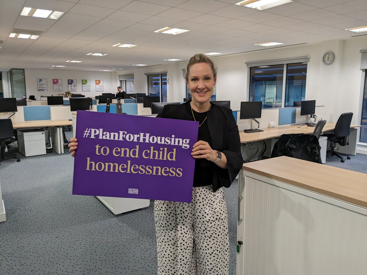 ParadigmHousing's tweet photo. 13,600 children in the South East are living in temporary accommodation. This disrupts their education and puts huge pressure on families. Hannah Manyewu, Executive Director - Customer, and Paradigm, support @natfednews long-term #PlanForHousing to end child homelessness by 2035. https://t.co/ei3HIwpunl