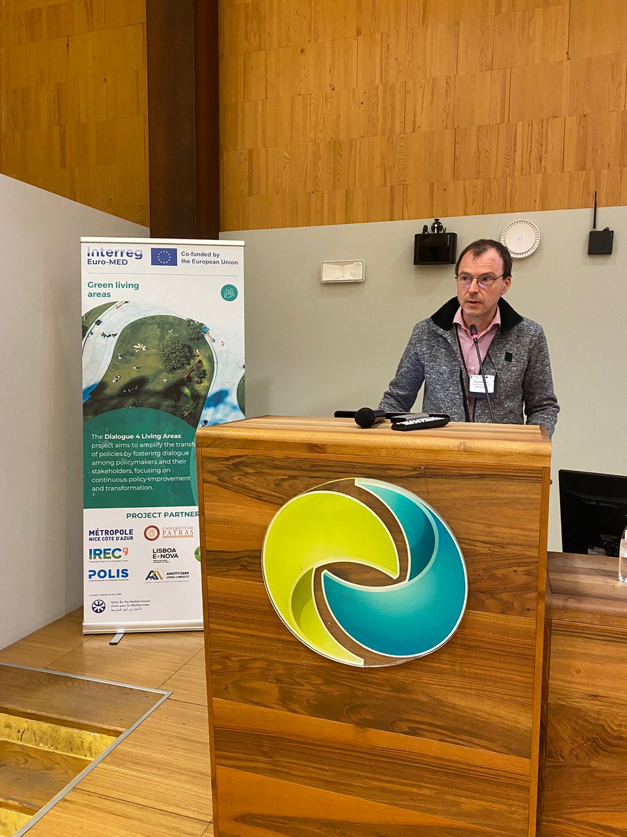 Interreg Euro-Med Green Living Areas (@interregmedgla) on Twitter photo We continue now with Session 2 launching the #InstitutionalDialogue 🗣️Process engaging with public #policymakers.
Introducing the session is Bernard Massabo <a href="/MetropoleNCA/">Métropole Nice Côte d'Azur</a>, lead partner of #Dialogue4LivingAreas. We continue now with Session 2 launching the #InstitutionalDialogue 🗣️Process engaging with public #policymakers.
Introducing the session is Bernard Massabo <a href="/MetropoleNCA/">Métropole Nice Côte d'Azur</a>, lead partner of #Dialogue4LivingAreas.