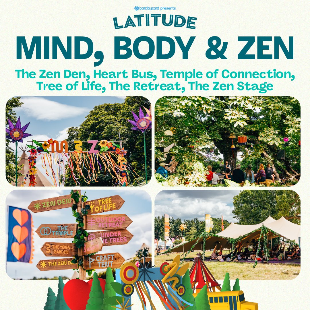 We are thrilled to announce Mind, Body & Zen, created by @TheZenCommunity, will be back this year with a jam-packed schedule of yoga, mindfulness, musical performances, therapeutic practices, ceremonies, dance, kirtan, immersive experiences and more 🌸🌈☀️ Rediscover your…