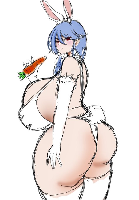 お、おれだってペコママ描きたいんだぜ……(とりあえずラフ) 