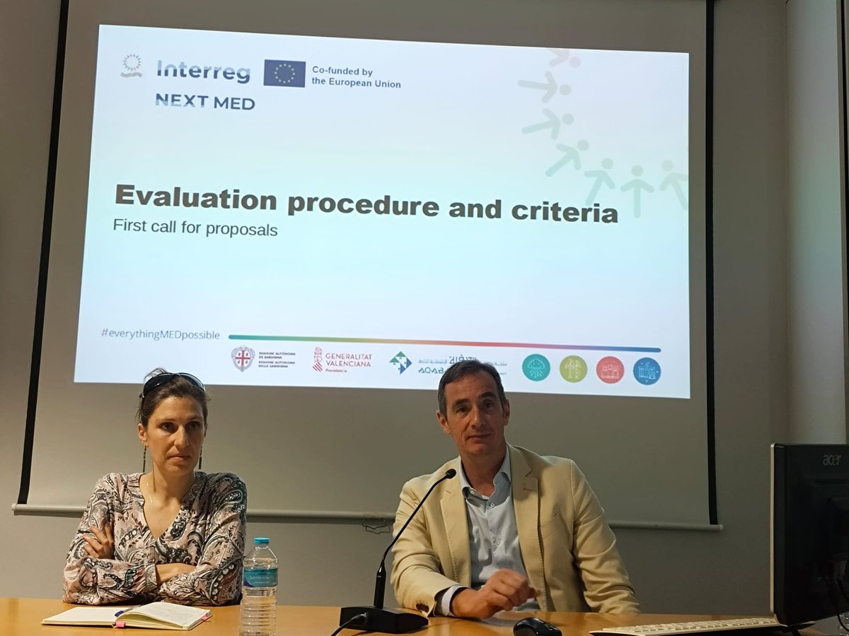 OPECT_UPCT's tweet photo. 📌#UPCT construye sus propuestas para la primera convocatoria de @interregnextmed 

👤Técnicos #OPECT e investigadores asisten al evento regional dedicado al programa europeo 🇪🇺

🗣️El director general de UE en RM @AaZFerrari lo ha inaugurado

 #EverythingMEDpossible #MEDTour https://t.co/MVqW2lFerd