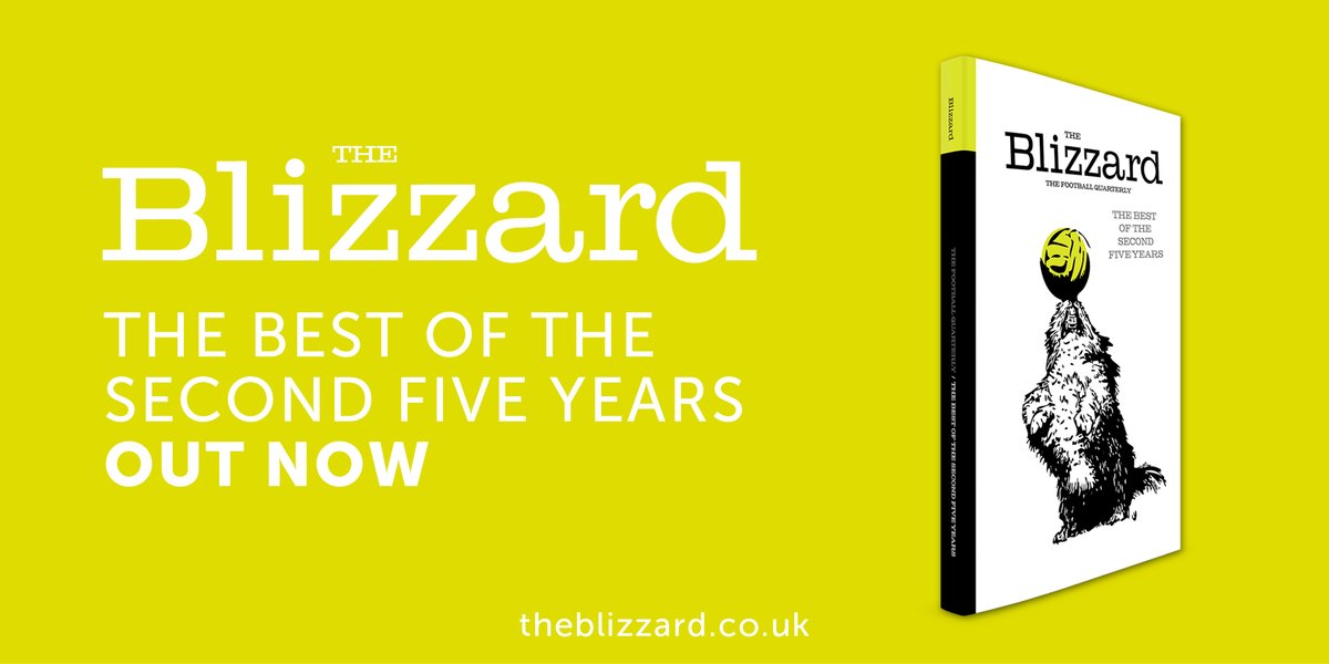 The Best of the Second Five Years is a selection of our favourite contributions from 2016-2021, including @JamesPiotr on the Hakeem al-Araibi affair, @AlexHoliga on a controversial Zvonimir Boban interview, and @IgorRabiner on the USSR’s first club. theblizzard.co.uk/shop/issues/th…