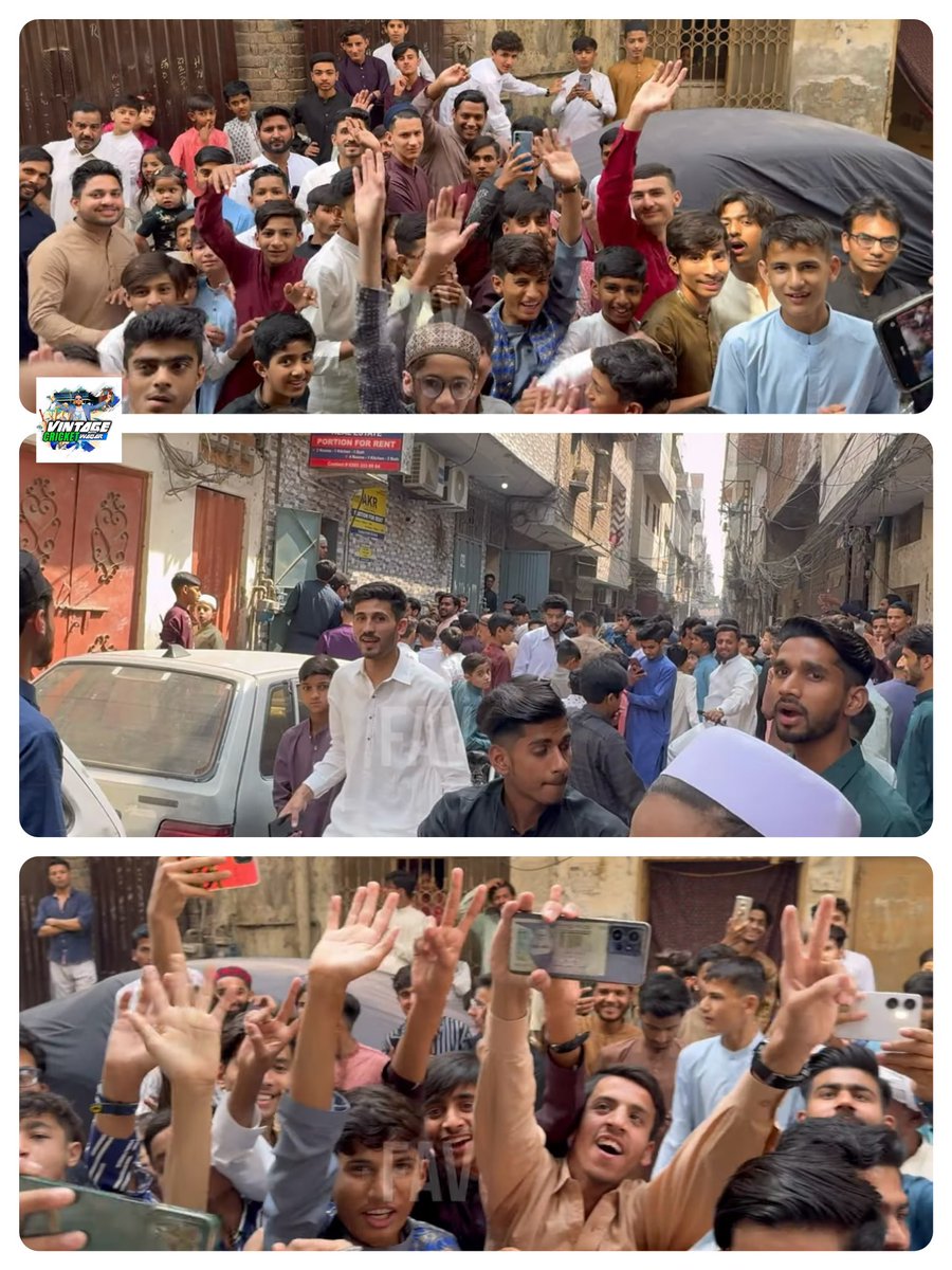 BABAR AZAM- The BIGGEST CROWD PULLER in Modern Era 👑

Just a Small Glimpse of the Madness among fans for Babar Azam. Being a 90s Kid, All my Life, I have seen this kind of Craze and Fan Following only for SHAHID AFRIDI when he would chill around in the streets of Peshawar. Now…