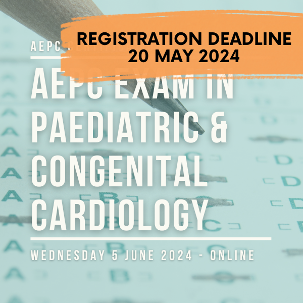 The #AEPC exam is part of the AEPC certification process. 🔽 Open to trainees in #PaediatricCardiology with >18months of training & Trained paediatric/congenital cardiologists 🔽 Online this year, all you need is a solid 🛜 connection! 🔶️Find out more: bit.ly/3vBqjFe
