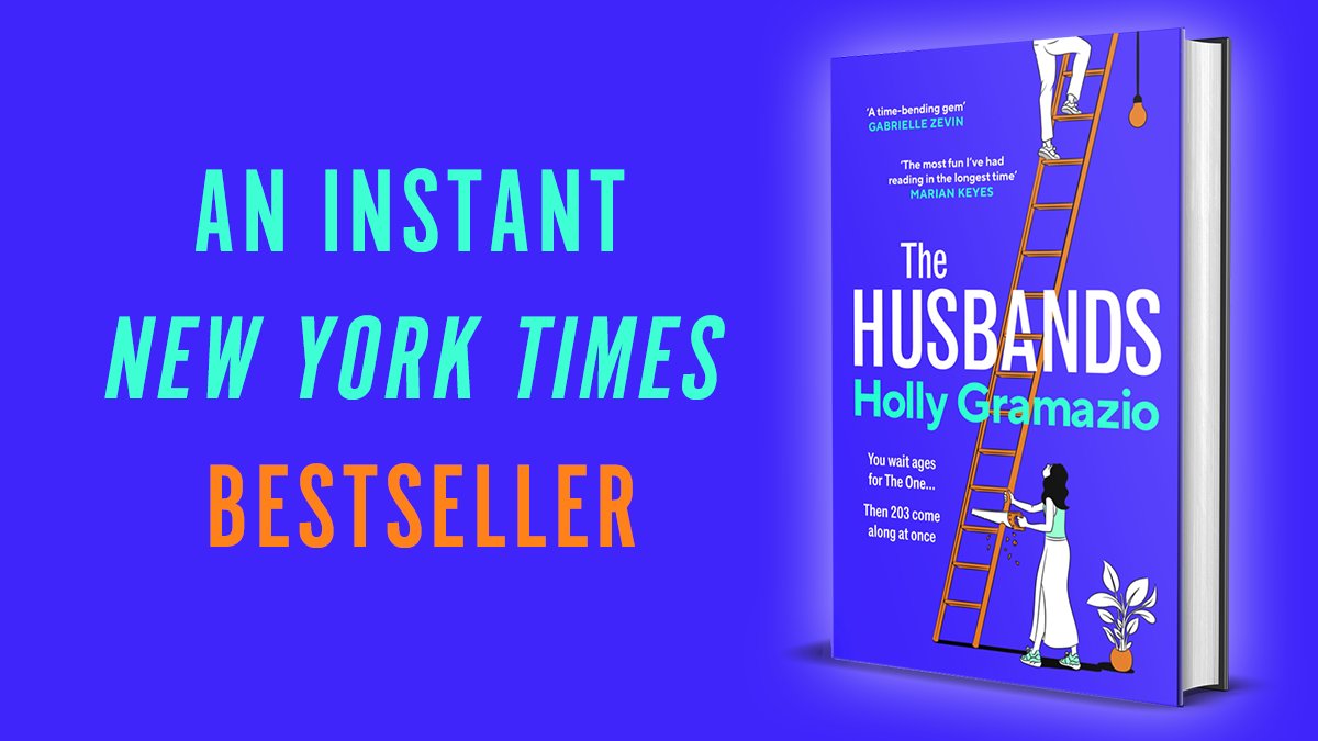 ✨ Huge congratulations to @HollyGramazio, #TheHusbands is an INSTANT New York Times Bestseller! ✨ Dive in now: bit.ly/TheHusbands-