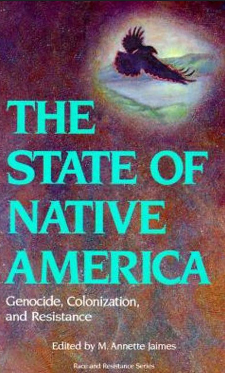 @FrancesMFDanger Let’s also add the Indian Termination Act of 1953, which her “uncle” Vine Deloria extensively wrote about: where SCOTUS ruled SOME tribes (like mine) are subject to state laws. Her Uncle Vine wrote FOUR chapters in this book about it.