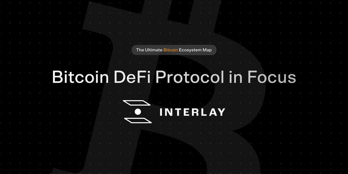 DIA | Cross-Chain Oracles for Web3 (@diadata_org) on Twitter photo πΆ Bitcoin DeFi Protocol in Focus: Interlay
From trading to lending and borrowing, creating leveraged positions and swaps across 17 supported networks, <a href="/InterlayHQ/">Interlay | Bitcoin DeFi</a> is a one-stop-shop for DeFi on Bitcoin.
Learn more about Interlay and its $50m+ DeFi TVL. π§΅ πΆ Bitcoin DeFi Protocol in Focus: Interlay
From trading to lending and borrowing, creating leveraged positions and swaps across 17 supported networks, <a href="/InterlayHQ/">Interlay | Bitcoin DeFi</a> is a one-stop-shop for DeFi on Bitcoin.
Learn more about Interlay and its $50m+ DeFi TVL. π§΅