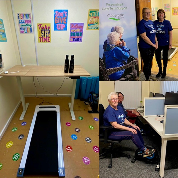 💥 Adult Social Care Leading the Way 💥 Staff from Adult Services & Wellbeing in the Upper Calder Valley have been practising what they preach by installing a 'mini-gym' in the office. Discover the impact it is already having in our latest blog. activecalderdale.org/49mYhvt