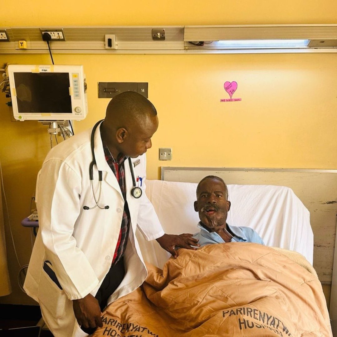 Pictures of Mr. Laston Kwinika of Beitbridge before and after a successful jaw tumour surgery at Parirenyatwa Group of Hospitals recently. ￼ 📸The Herald-Zimbabwe