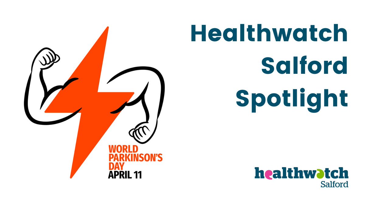 💡Today is #WorldParkinsonsDay2024 For this month's #HealthwatchSalfordSpotlight, we're shining a light on Parkinson's. Learn more here: healthwatchsalford.co.uk/advice-and-inf…