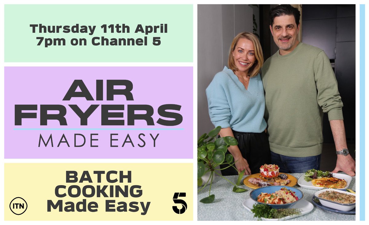 Dean Edwards (@deanedwardschef) on Twitter photo Don’t forget, you can watch me cooking up some delicious air fryer recipes tonight at 7 pm on Channel 5 <a href="/ITNProductions/">ITN Productions</a> Don’t forget, you can watch me cooking up some delicious air fryer recipes tonight at 7 pm on Channel 5 <a href="/ITNProductions/">ITN Productions</a>