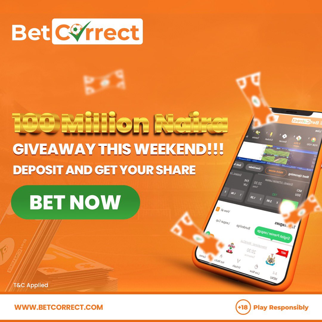 Games of the day on BETCORRECT 22 Odds Don’t have an account ? Click Here 👇 bit.ly/CastedTips