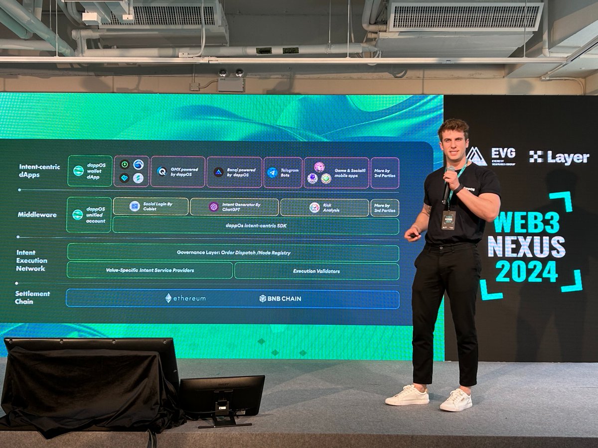 #Web3Festival2024 in HK 🇭🇰 was buzzing with energy 🍾🎇 😍Thrilled to share #dappOS updates, connect with the community and other awesome✨projects! Our team will be landing 🛬in Dubai🏜️🐫 for #TOKEN2049 next week🚀 👋See you very soon! Check more👇 medium.com/@dappos.com/ho…