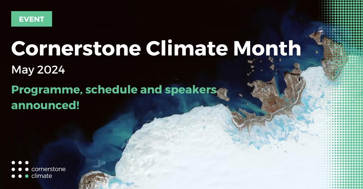 NEW Programme for #CornerstoneClimateMonth is now officially published! Throughout May, we’ll deliver over 15 hours of climate training, with 25+ speakers, all for just £10 + VAT Register here: cornerstonebarristers.com/event/cornerst…