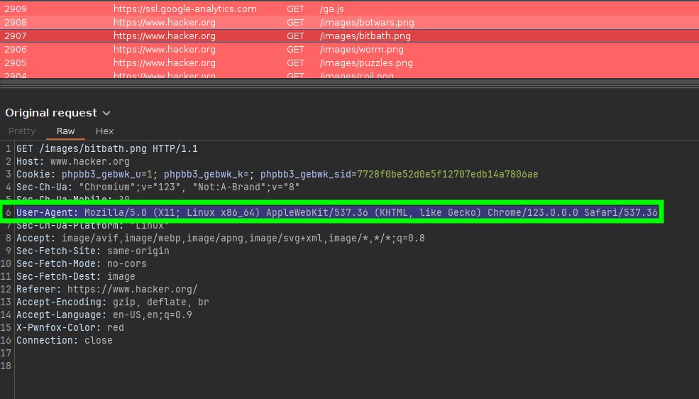 Is your target behaving weirdly under Firefox ? Would like to use chrome but don't wan't to lose PwnFox ? 

Here's a simple trick to get the coloration back with Chrome :  ⬇️