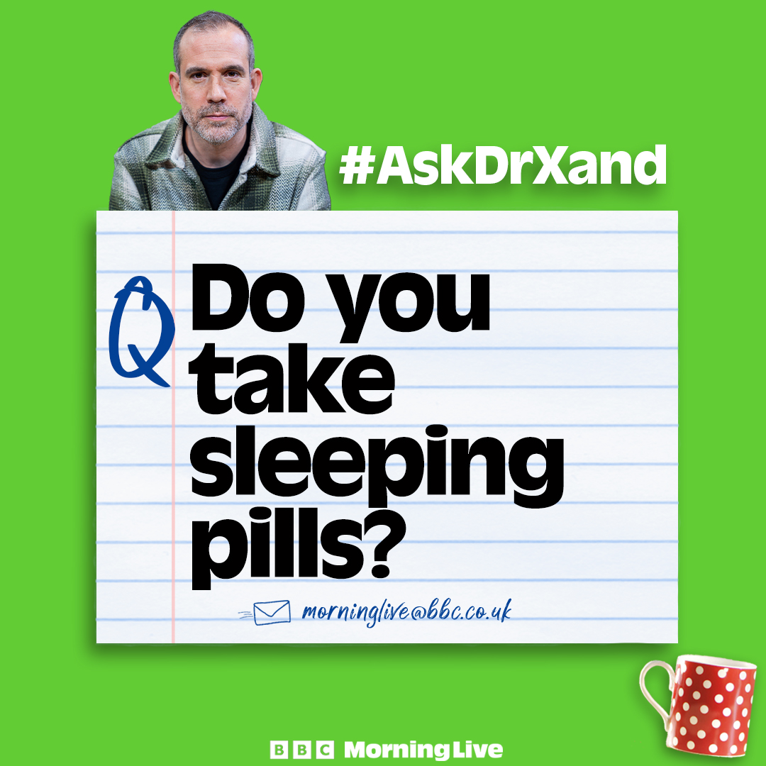 💊@xandvt will be here on Monday to talk through the reasons we might struggle with sleeping and if medication is ever a good idea. Do sleeping pills work for you or do you avoid them? Let us know.