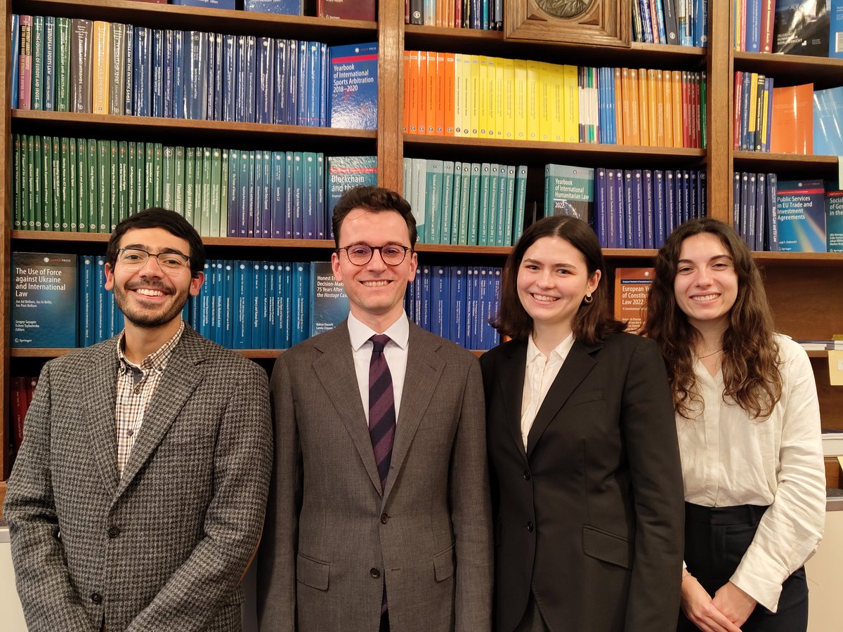 Introducing the firearms trafficking & diversion research team @TMCAsser! We are enabling civil society efforts to address the misuse and abuse of arms exports. I'm privileged to work with Antonio Guzmán Mutis, Ewa Romanowska and Anna Puigderrajols on this important project.