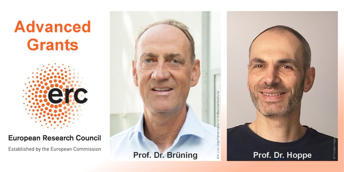 👏Congratulations to @CECAD_ research group leaders Thorsten Hoppe and Jens Brüning, director of the @MPI_Metabolism, who have been awarded #two ERC Advanced Grants by the European Research Council (@ERC_Research)! @UniCologne #UniversityOfCologne #ERCAdvancedGrants