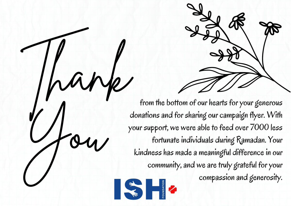 IshFoundation_'s tweet photo. Thank you for your continuous support! https://t.co/jO84v7JRFz