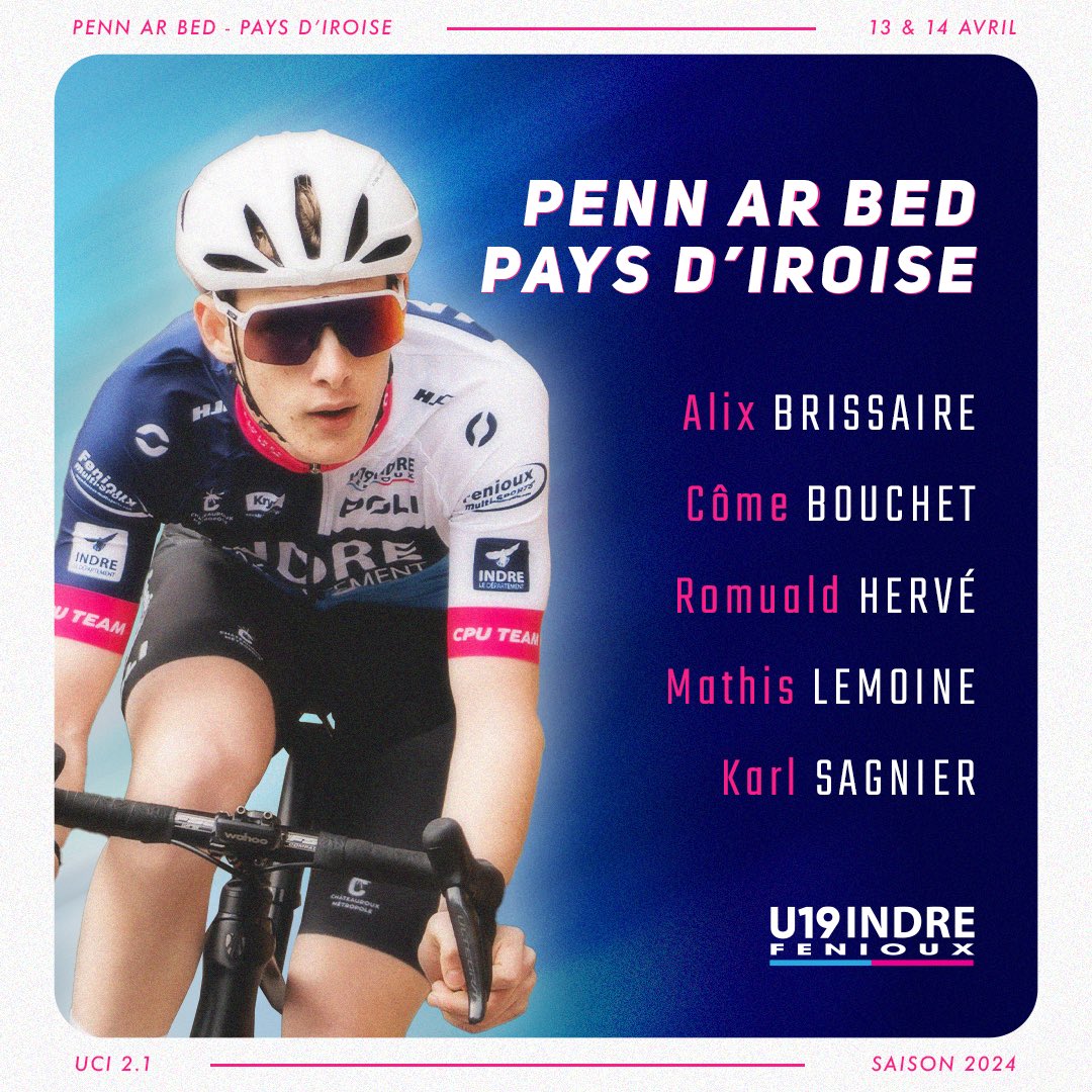 Direction la Bretagne ce week-end pour une nouvelle course UCI 🌈