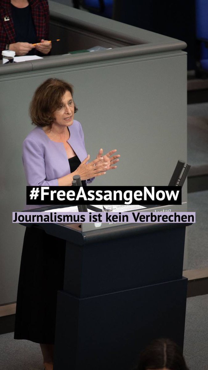 Seit 5 Jahren ist Julian #Assange in Haft. Der Londoner High Court hat vergangen Monat eine Auslieferung an die #USA untersagt. Seine Auslieferung wäre ein fatales Signal für die Pressefreiheit weltweit weil, er mögliche Kriegsverbrechen enthüllte. Ermutigend, dass @POTUS nun…