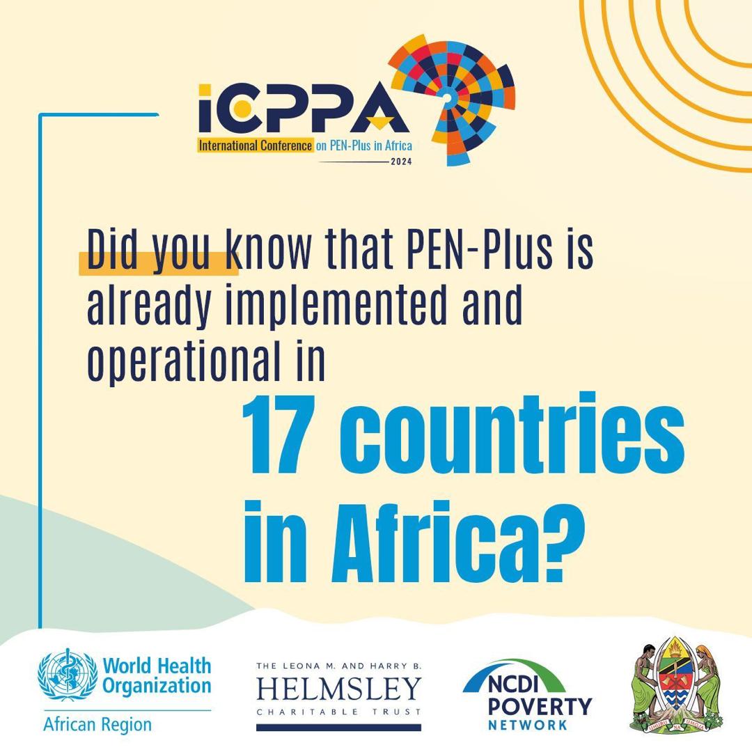 #PENPlus is making a difference in #NCDs care & management & is now being implemented in 17 African countries! These efforts bring us closer to achieving #HealthForAll. Join the conversation & learn more about the upcoming #ICPPA2024 conference: afro.who.int/media-centre/e… #ENDISA