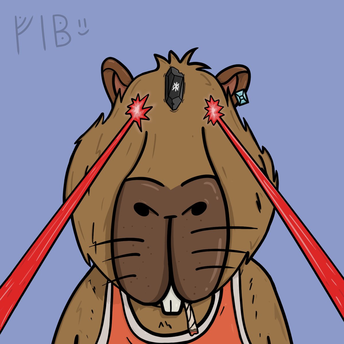 CapyOnBTC's tweet photo. @LeonidasNFT my capybara ordinal collection definitely got the memo https://t.co/zknIHGI4yo