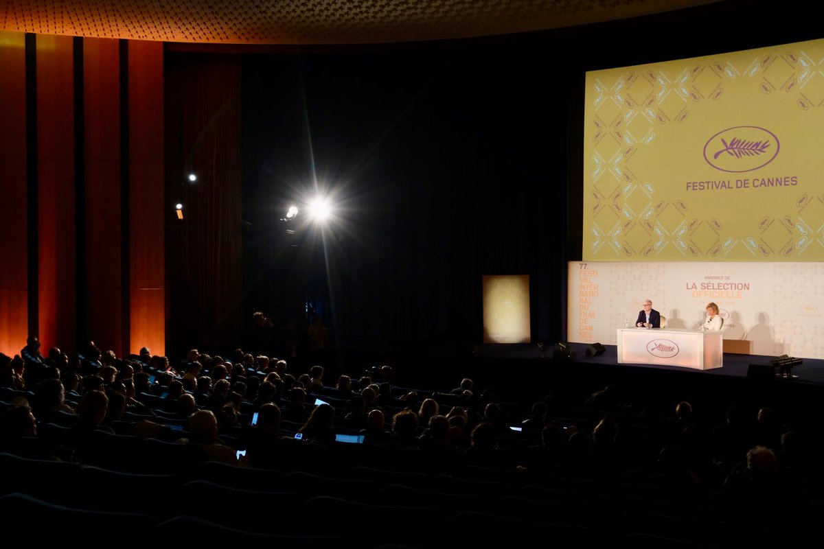 L’annonce de la #SélectionOfficielle #Cannes2024 est terminée, merci de nous avoir suivis ! En attendant la cérémonie d'Ouverture du 14 mai, retrouvez l’actualité du Festival et la liste des films sélectionnés sur festival-cannes.com.
-----
The #Cannes2024…