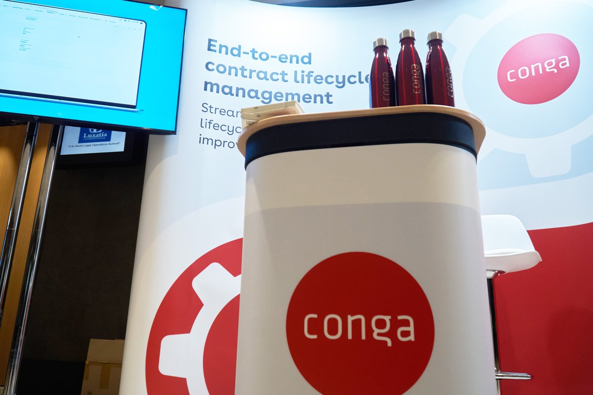 Contract management and legal document automation are easier with @CongaHQ. Be sure to visit their exhibit booth at the 4th World Legal Operations Summit to explore how to streamline your operations! #LegalOps2024 #ContractManagement