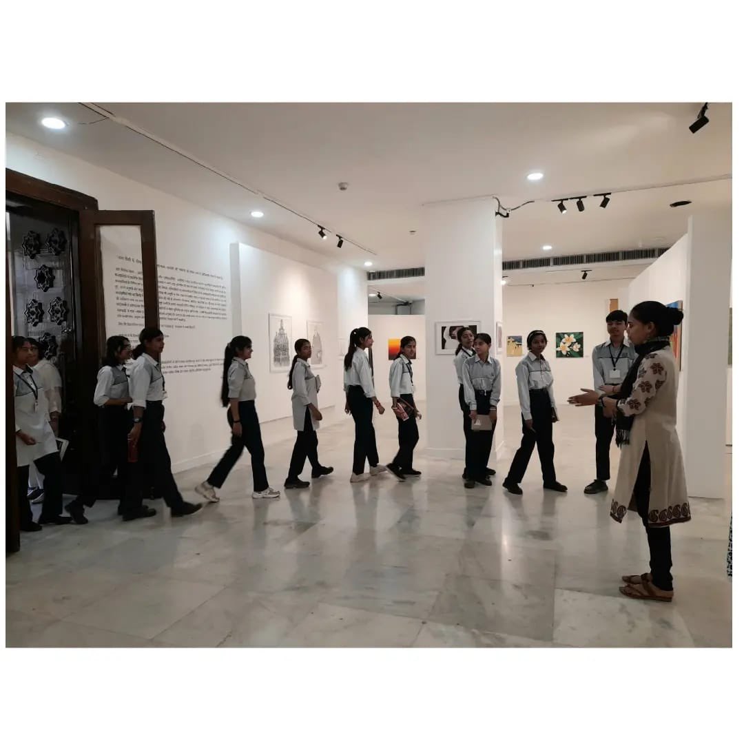 Today, over 60 students of the Dr. B.R. Ambedkar School of Specialized Excellence had an enriching experience at the exhibition, Art Beyond Labels: Artistic Expression of Neurodiversity. @nmnewdelhi @ministryofculturegoi @kiransinghchauhansose21