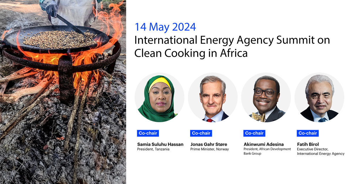 #CleanCooking: @AfDB_Group President @akin_adesina to co-chair Clean Cooking in #Africa Summit with President @SuluhuSamia of #Tanzania, Prime Minister @jonasgahrstore of #Norway and @IEA Executive Director @fbirol: bit.ly/4ask9GV