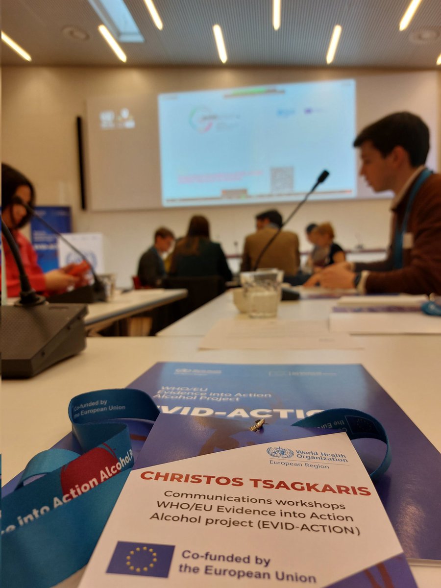 chriss20x's tweet photo. Back at @WHO_Europe headquarters in 🇩🇰 for a #Communications workshop of the #evidaction - looking forward to 2 days of learning about #alcohol #Awareness &amp; control on and through #socialmedia ⚕️ https://t.co/JASFvAPSsh