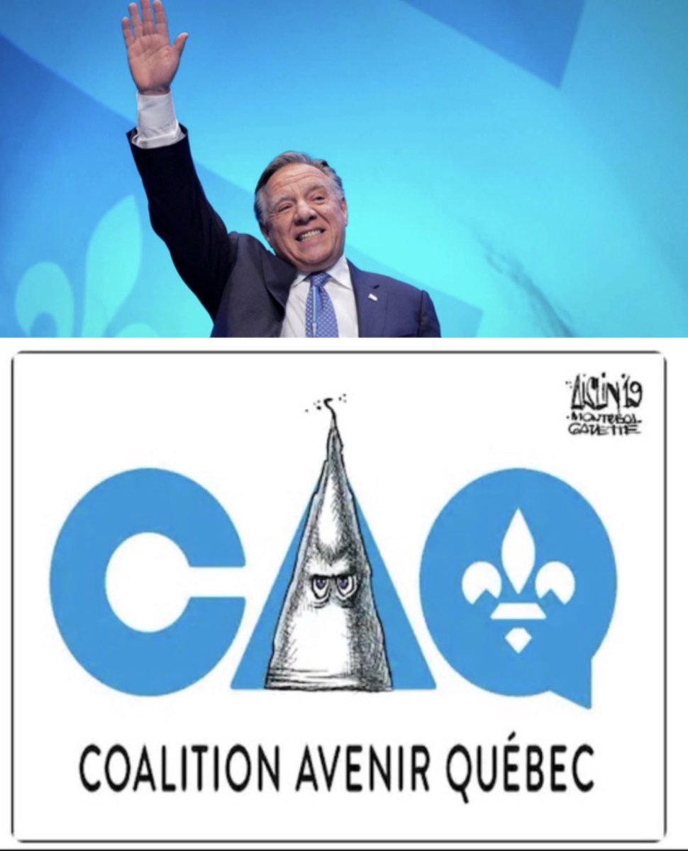 @mtlgazette I hope the EMSB prevails in its appeal. Of late, individual rights have been made to take a backseat to the C💩Q's vulgar, base collectivism. Bill 21 appeals to #hate and ignorance, and promotes discrimination and division.
#CAQ 👎🏾 #bill21 👎🏾