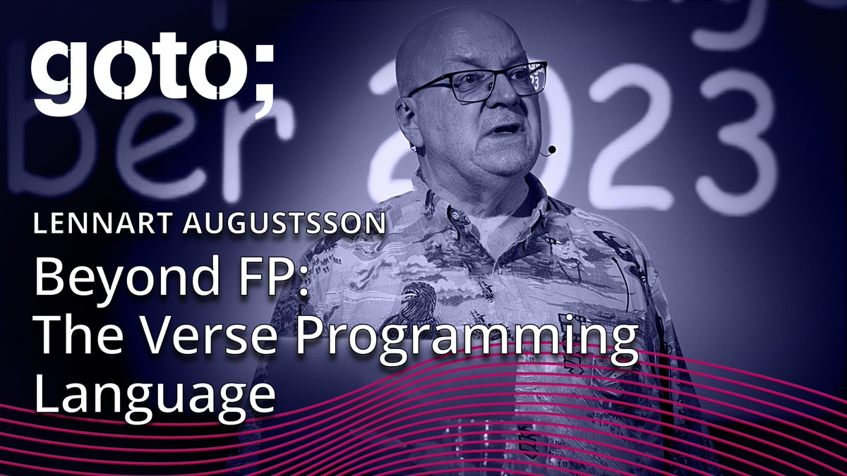 Verse: Epic Games' new language for the metaverse merges functional and logic programming like Haskell but adds existential variables and more. @Augustsson dives into Verse's paradigm and meaning attribution via rewrite rules. youtu.be/8CXhiSddjAI?li…