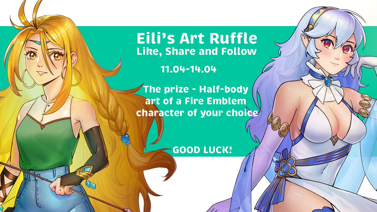 Hello! This year I participate in @TheEmblemCon commission corridor - that means my commissions will be open for 4 days (slots are limited) also I am holding small art ruffle - if you interested - winner will get full colored half-body art. additional info in tweet bellow.