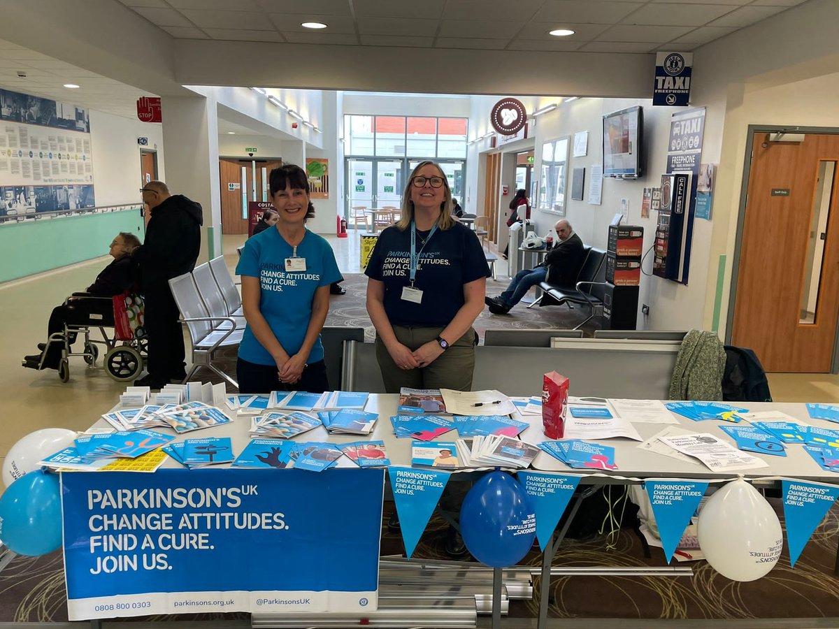 TgicftPtExp's tweet image. World Parkinson’s Day.
Pop down to Hartshead South, where the Community Neuro Rehab Team have a stand. Visitors can hear more about Parkinson&apos;s &amp;amp; the support available from the team. #Parkinsonsday 
@SusieR1 @GraceWall @NicolaFirth6 @tameside_cnrt @pat_exp_plus @a_cow28