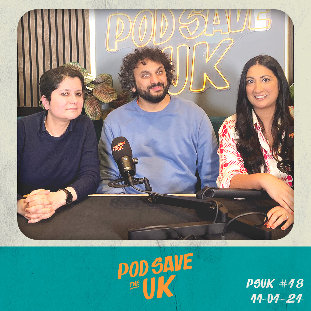 Well, well, well. New Pod Save the UK is on the way ft. Labour peer Shami Chakrabarti, chatting AI, human rights and the Barbie movie. Follow the pod now so you don't miss it: go.crooked.com/PodSaveTheUK #PodSaveTheUK @MrNishKumar @Cocobyname