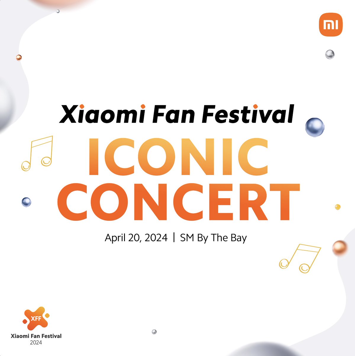 Who's ready for Xiaomi's Iconic Concert? 🕺🏻💃🏻 Watch out for our announcement on the Iconic performers 🎤🎶. Comment down below on who you want to be on our stage ⬇️ #XiaomiFanFestival2024 #RedmoNote13Series #EveryShotIconic

📅 April 20, 2024 
📍 SM by the Bay