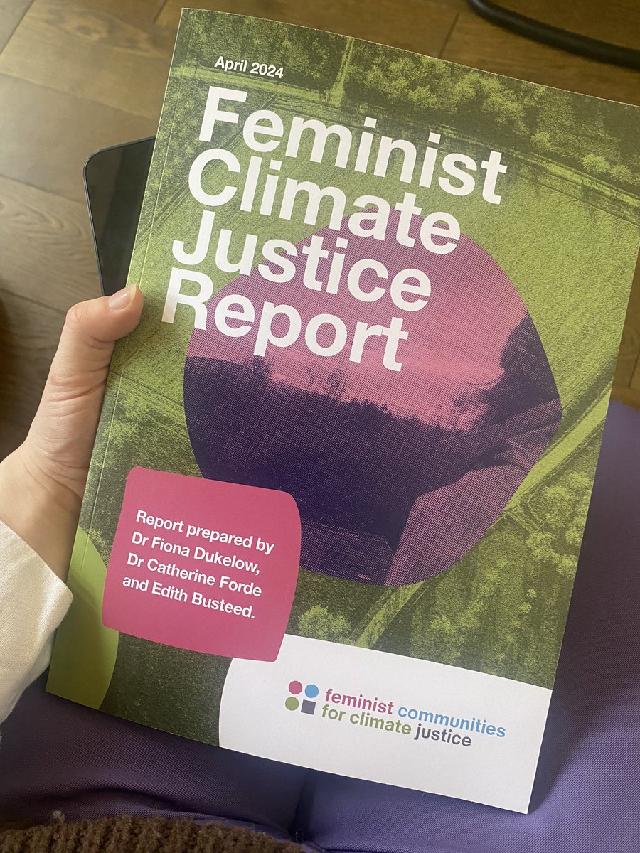 Looking forward to hearing a bit more about the Feminist Climate Justice report launched today! @NWCI & @CommWorkIreland @CLMirl