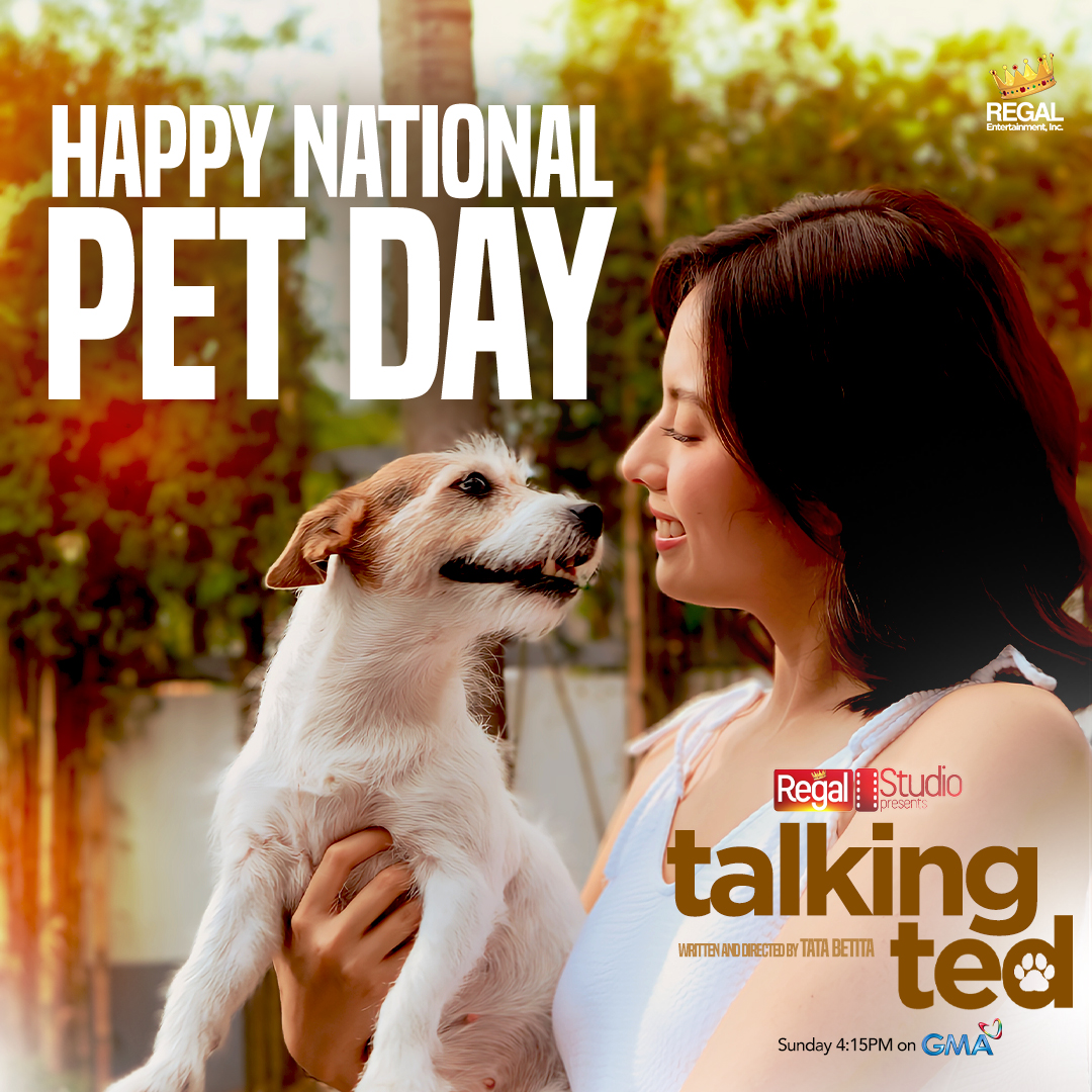 Happy Pet Day! 🐶🐱

Comment down below, what's the best thing about having a furbaby? 🐾

#GMAREGALStudioPresents
#RSPTalkingTed #HappyPetDay