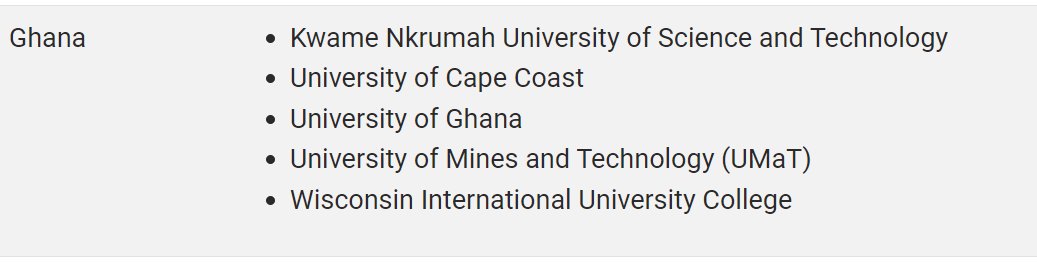 After 2 years of back and forth, I have decided to send a follow-up email to the University of Alberta to include Ghana, Kenya, and other English-speaking African countries on their list of countries exempt from submitting the English test, similar to the case I made for Nigeria