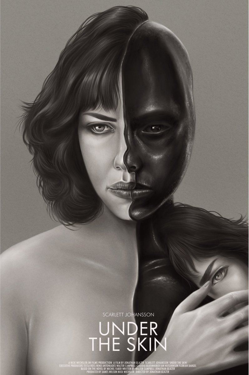 enbocacinefago's tweet image. 🧠 Os recomiendo 8 PELÍCULAS capaces de VOLARTE LA CABEZA. Sigue hilo ⬇️

1. UNDER THE SKIN (2013): Una bella y misteriosa mujer seduce a los hombres solitarios que se cruzan en su camino. Nadie se imagina que, en realidad, se trata de un extraterrestre peligroso con el objetivo…